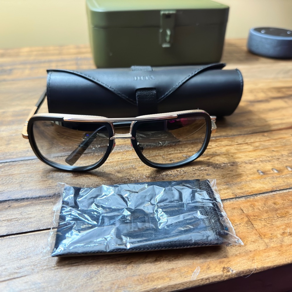 DITA Mach-One DRX-2030-L-BLK-RGD-59 Sunglasses - NEW - 59 mm